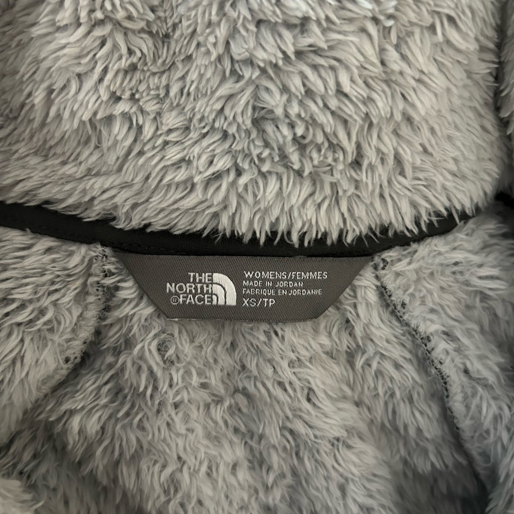 The North Face Light Gray Fleece Jacket